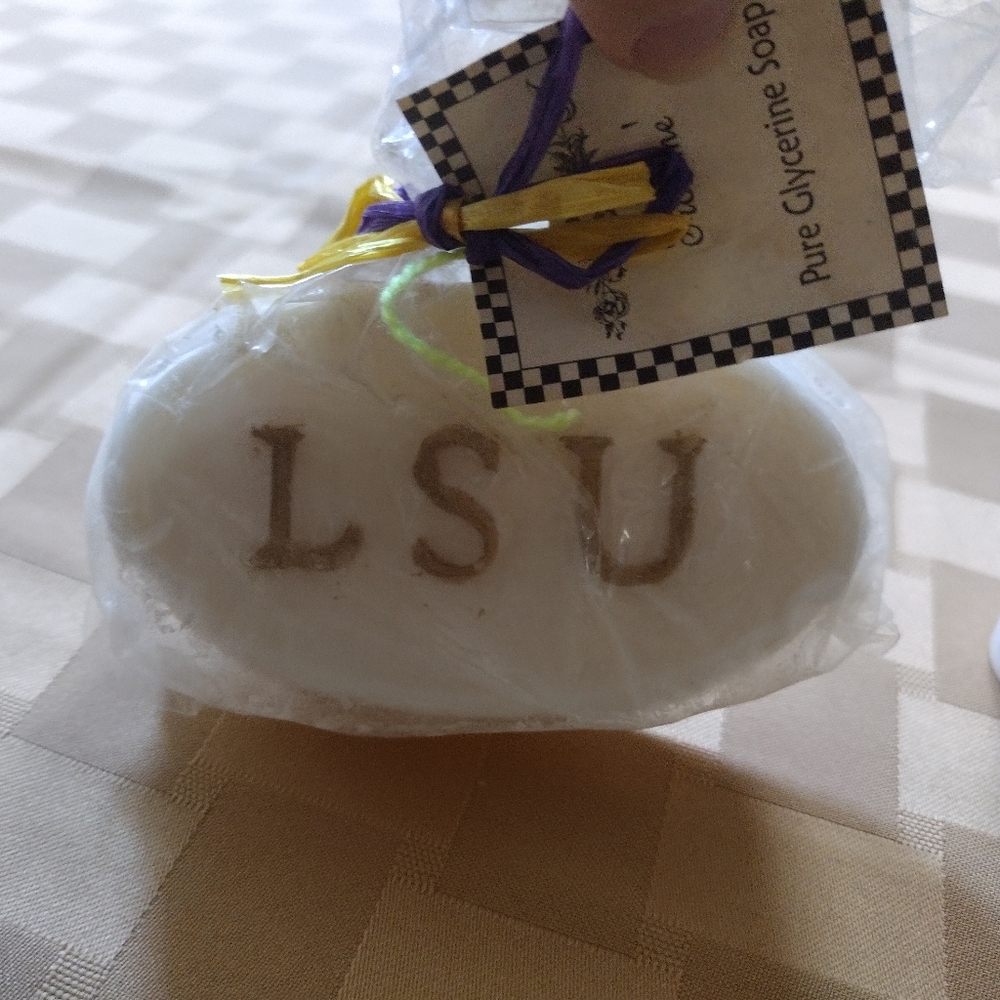 LSU Tigers Glycerin soap